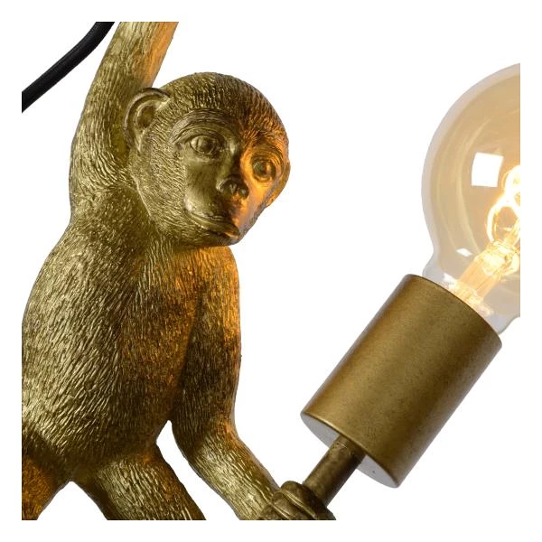 Lucide EXTRAVAGANZA CHIMP - Wandleuchte - 1xE27 - Schwarz - detail 2